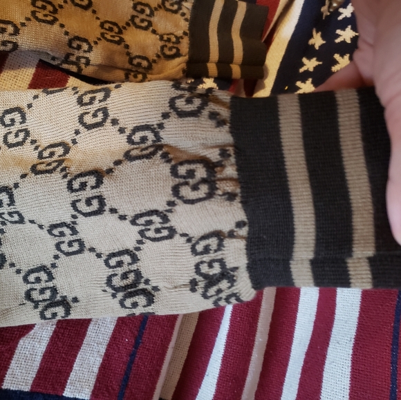 SOLD !!! 🔥GUCCI GG knitted wool leggings Supreme - Picture 8 of 8